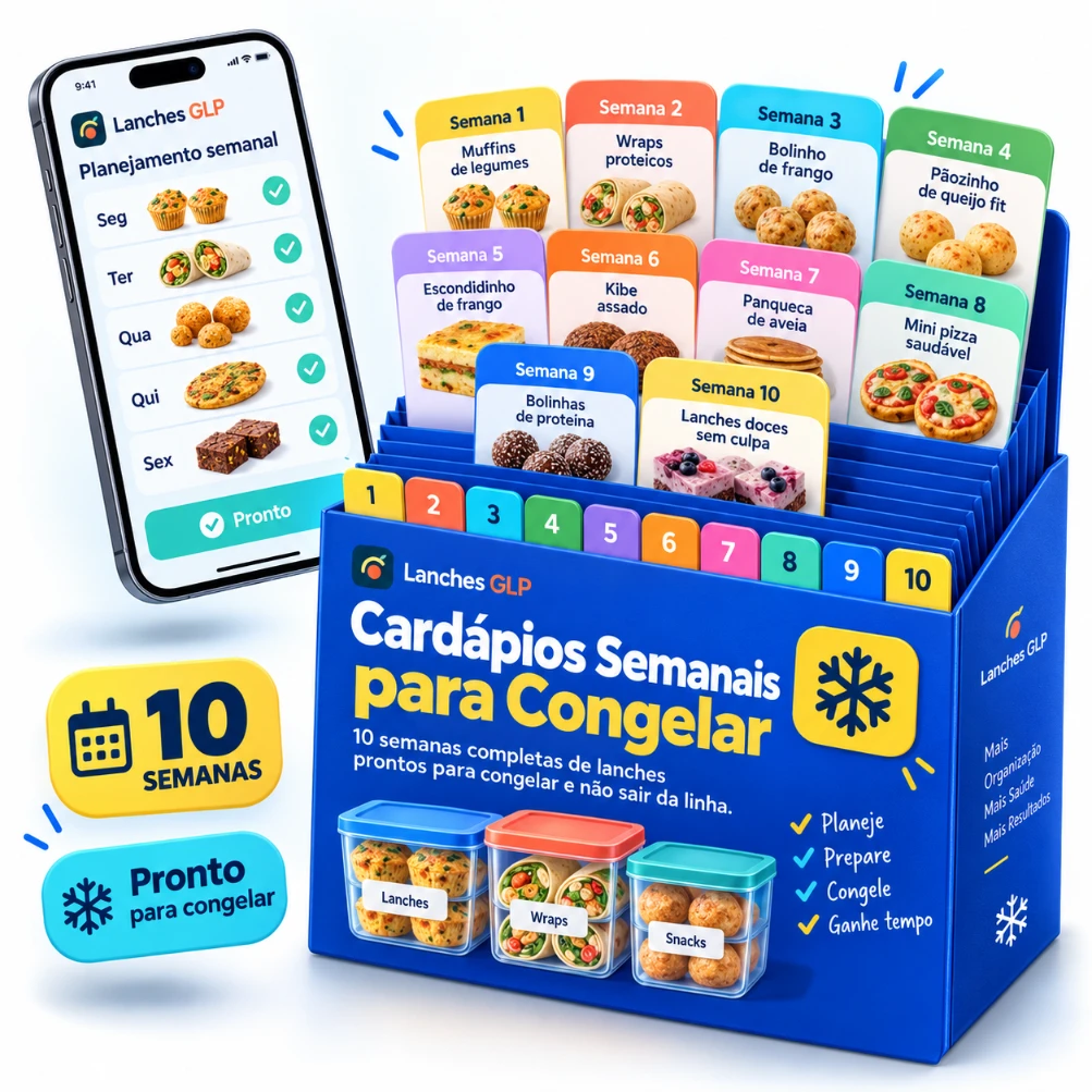 Cardápios para Congelar